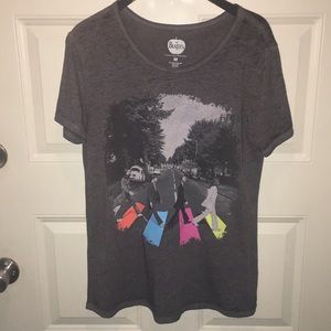 Beatles Burnout Graphic Tee